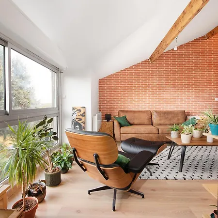 Le Loft Botanique Et Son Parking Gratuit 公寓 *