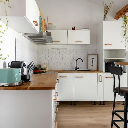 公寓 Le Loft Botanique Et Son Parking Gratuit