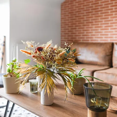 Le Loft Botanique Et Son Parking Gratuit Lägenhet