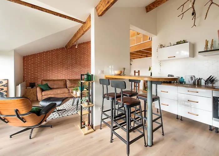 Le Loft Botanique Et Son Parking Gratuit Appartement *